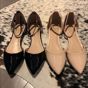 2 Pair Bundle- Patent Leather Shoes size 7